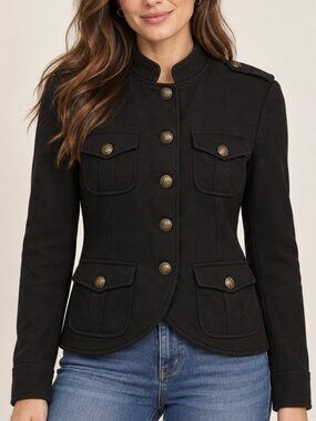 Forever 21 Black Utility Jacket